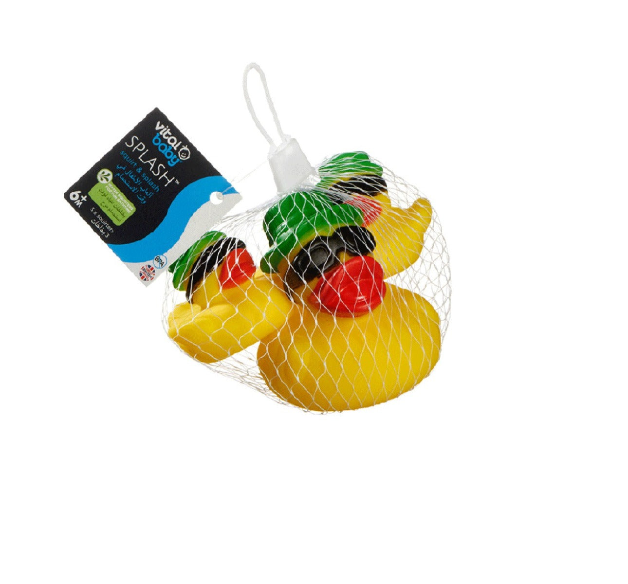 Vital Baby  Splash Squirt & Splash Dude & Diving Ducks 3Pk  6 Months+ Vital Baby Yallatoys