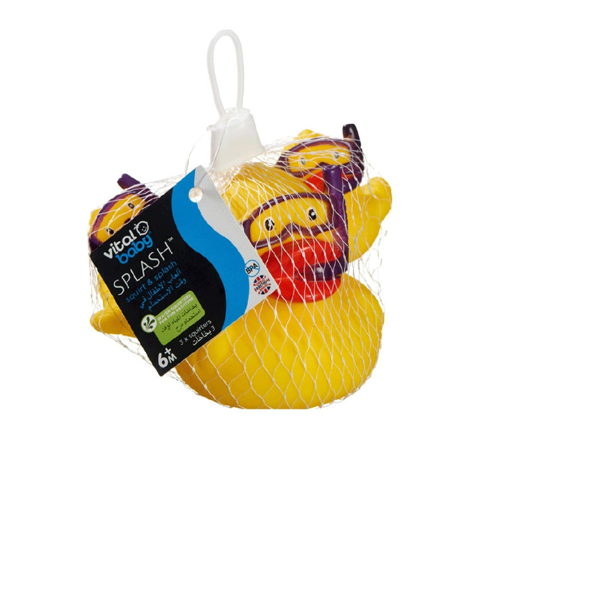 Vital Baby  Splash Squirt & Splash Dude & Diving Ducks 3Pk  6 Months+ Vital Baby Yallatoys