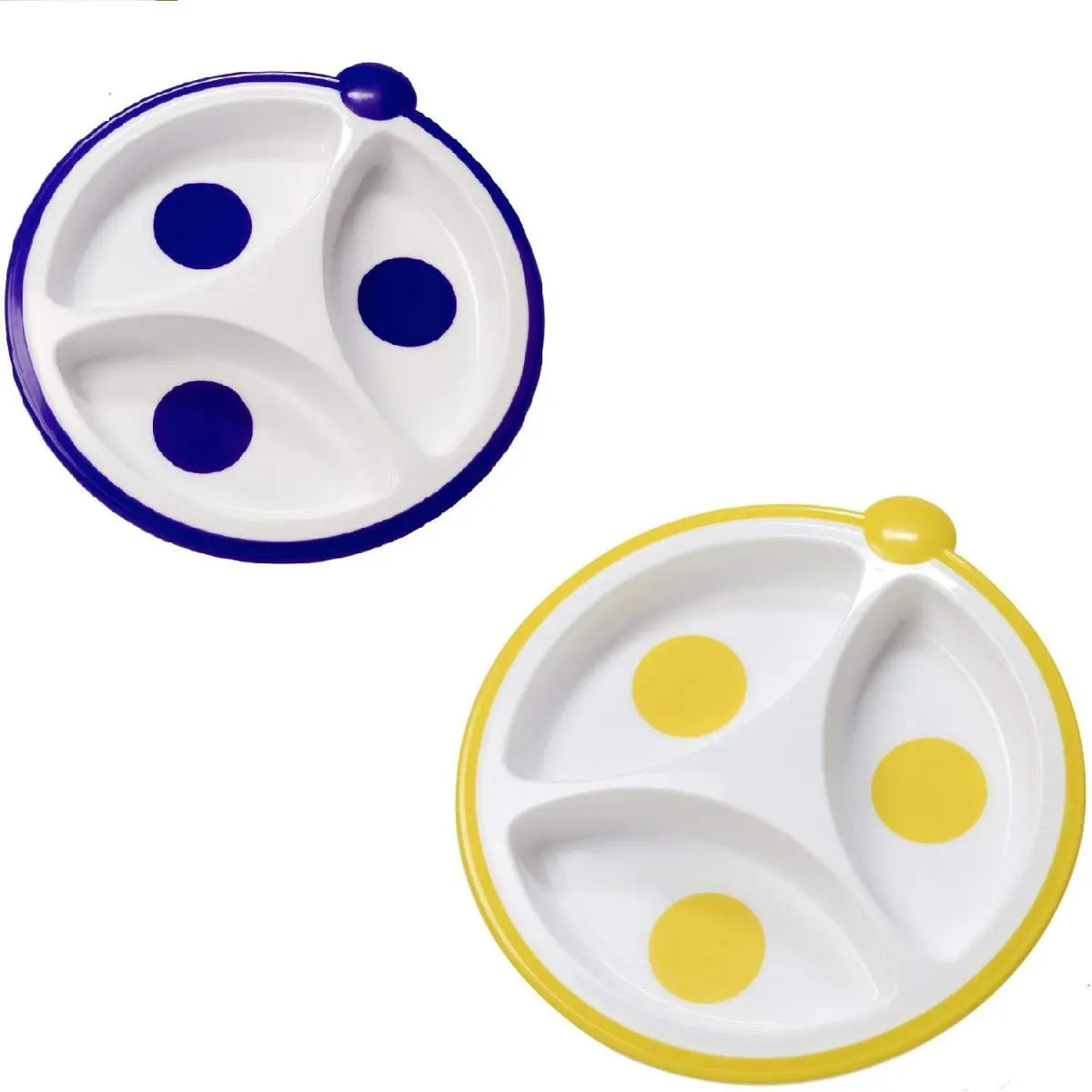Divided Plates - 2-Pack (Sold Seperately,Subject To Availability) Yallamomz Yallatoys