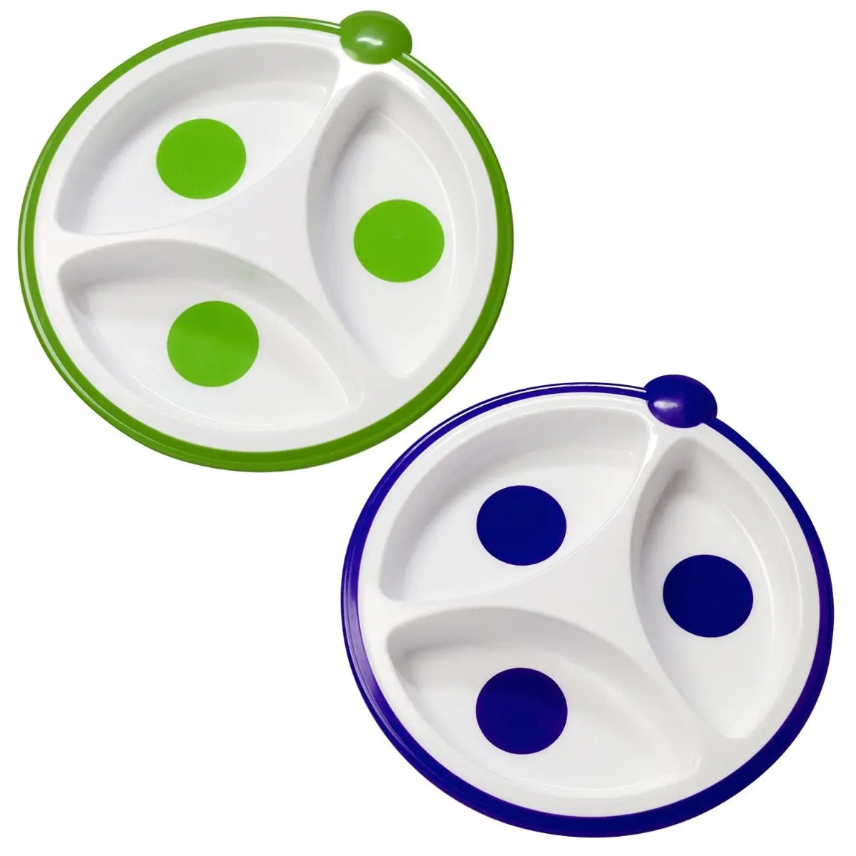 Divided Plates - 2-Pack (Sold Seperately,Subject To Availability) Yallamomz Yallatoys
