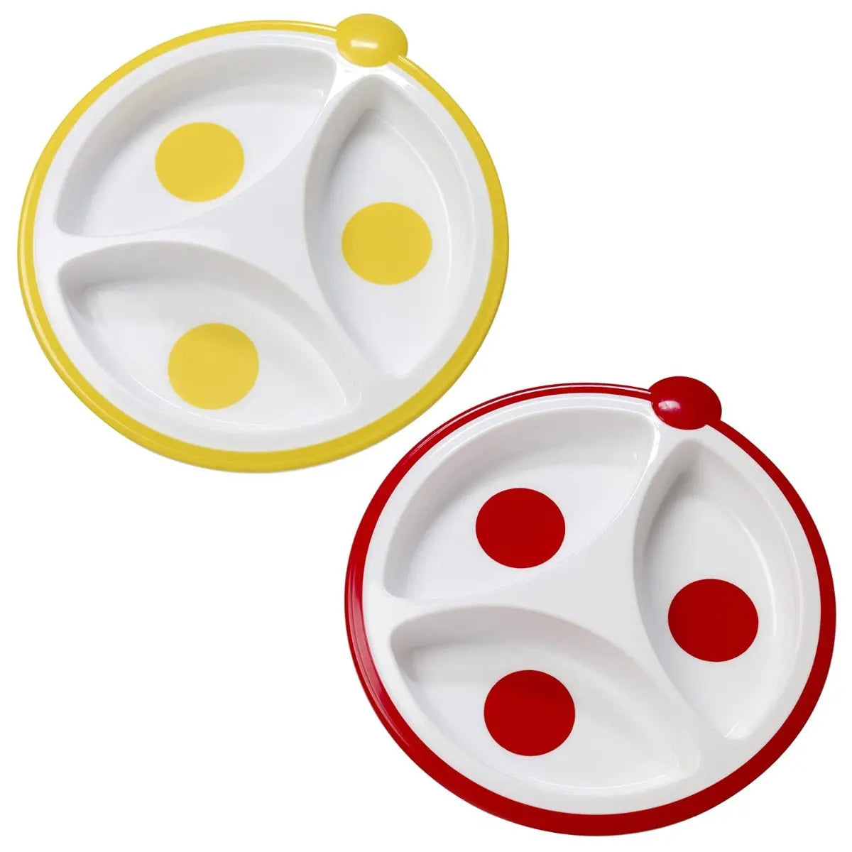 Divided Plates - 2-Pack (Sold Seperately,Subject To Availability) Yallamomz Yallatoys