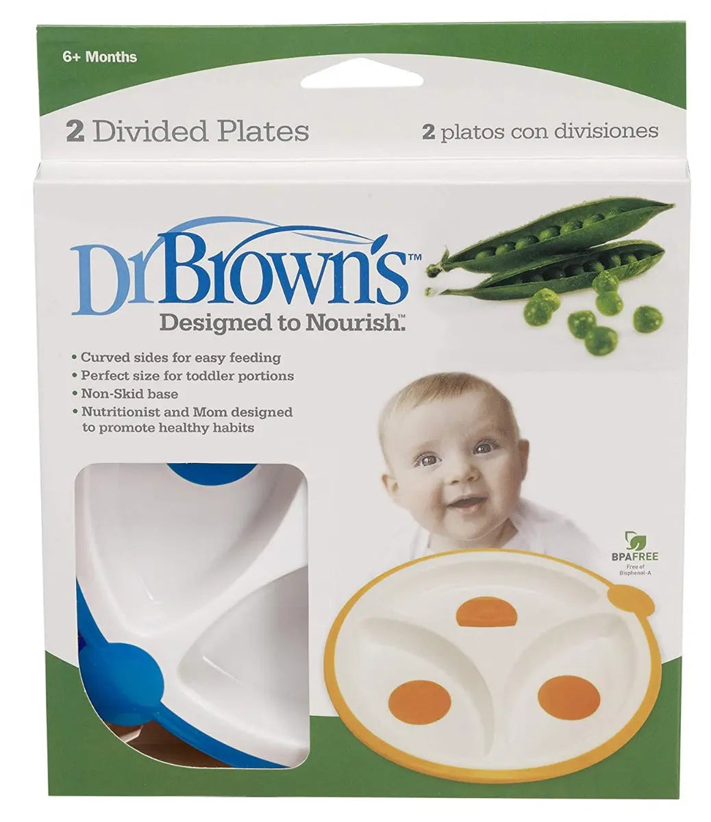 Divided Plates - 2-Pack (Sold Seperately,Subject To Availability) Yallamomz Yallatoys
