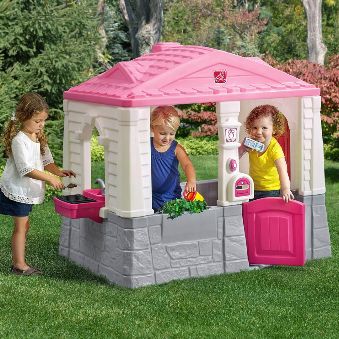 Buy Step2 Neat & Tidy Cottage Playhouse Pink | Yallatoys.com