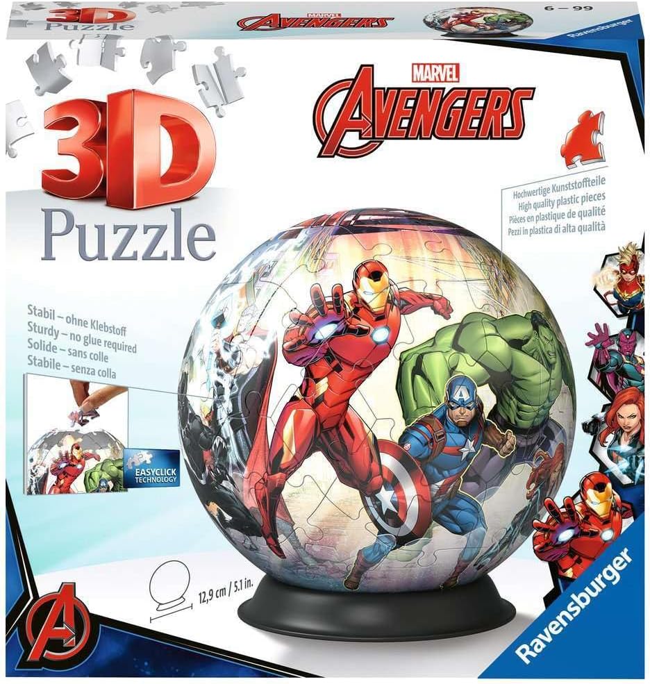 72 Piece Avengers Sphere Puzzle