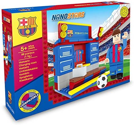 Buy Kick Off Nanostars Changing Room FC Barcelona Puzzle Set | Yallatoys.com