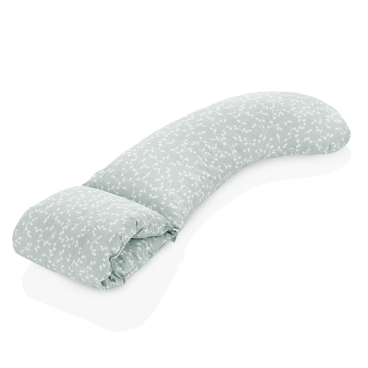 Babyjem Head Supported Breastfeeding Cushion Green Flower Babyjem Yallatoys