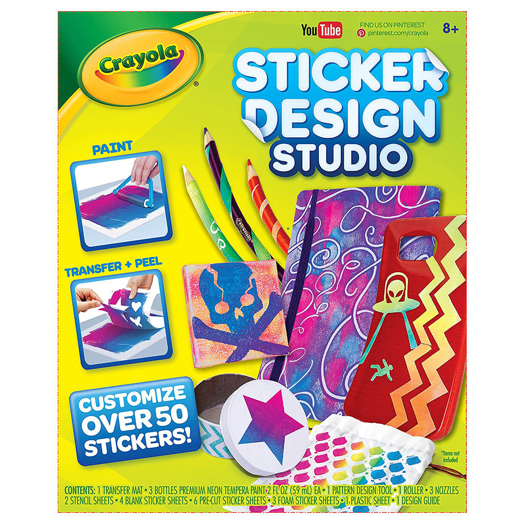Buy Crayola Sticker Design Studio Sticker Maker for kids | Yallatoys.com