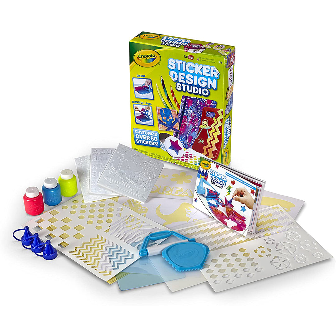 Buy Crayola Sticker Design Studio Sticker Maker for kids | Yallatoys.com