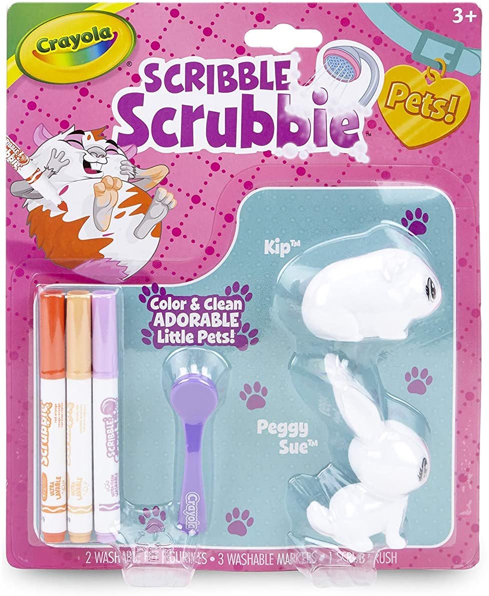 Buy Crayola Scribble Scrubbie Pets, Rabbit & Hamster | Yallatoys.com