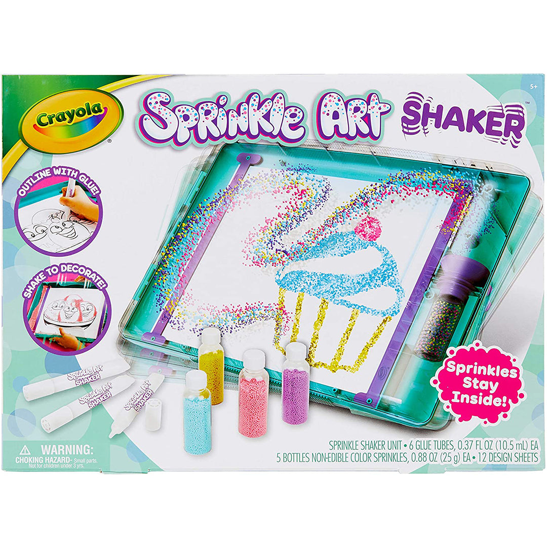 Buy Crayola Sprinkle Art Shaker Rainbow Arts Gifts for Kids | Yallatoys.com