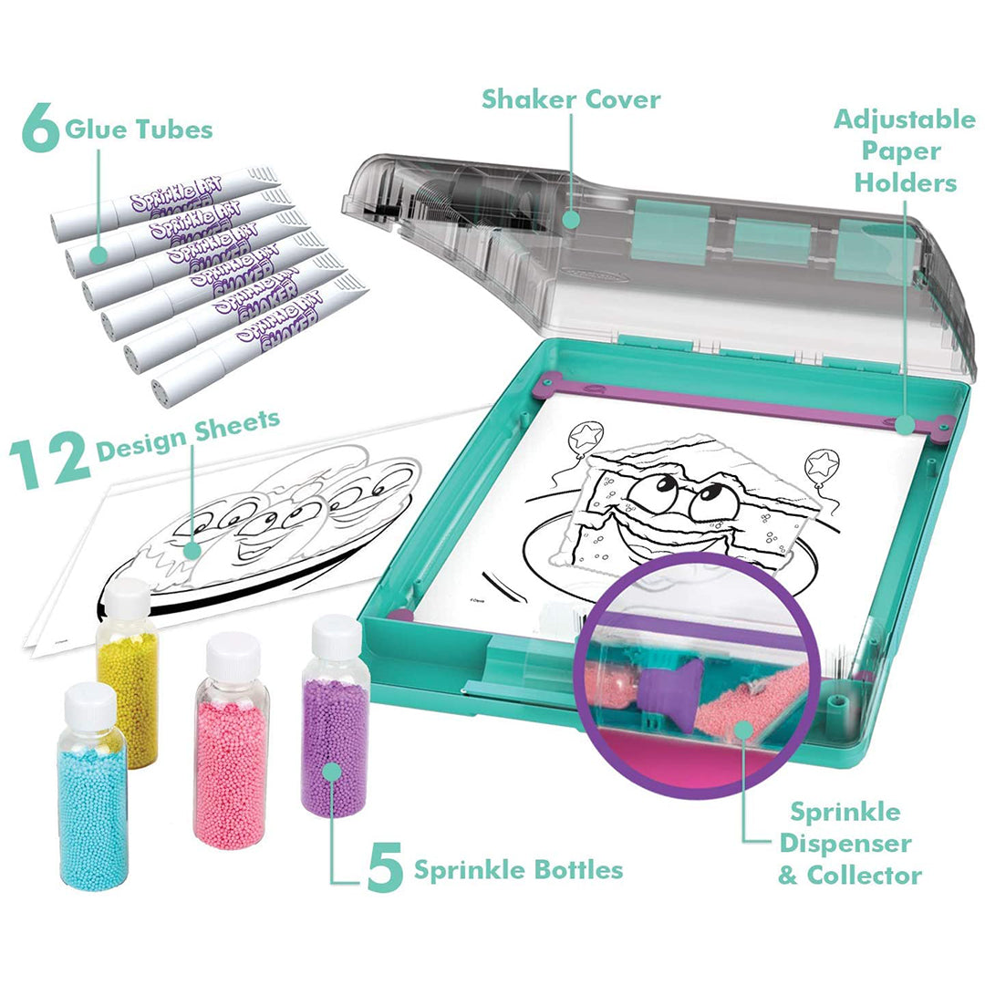 Buy Crayola Sprinkle Art Shaker Rainbow Arts Gifts for Kids | Yallatoys.com
