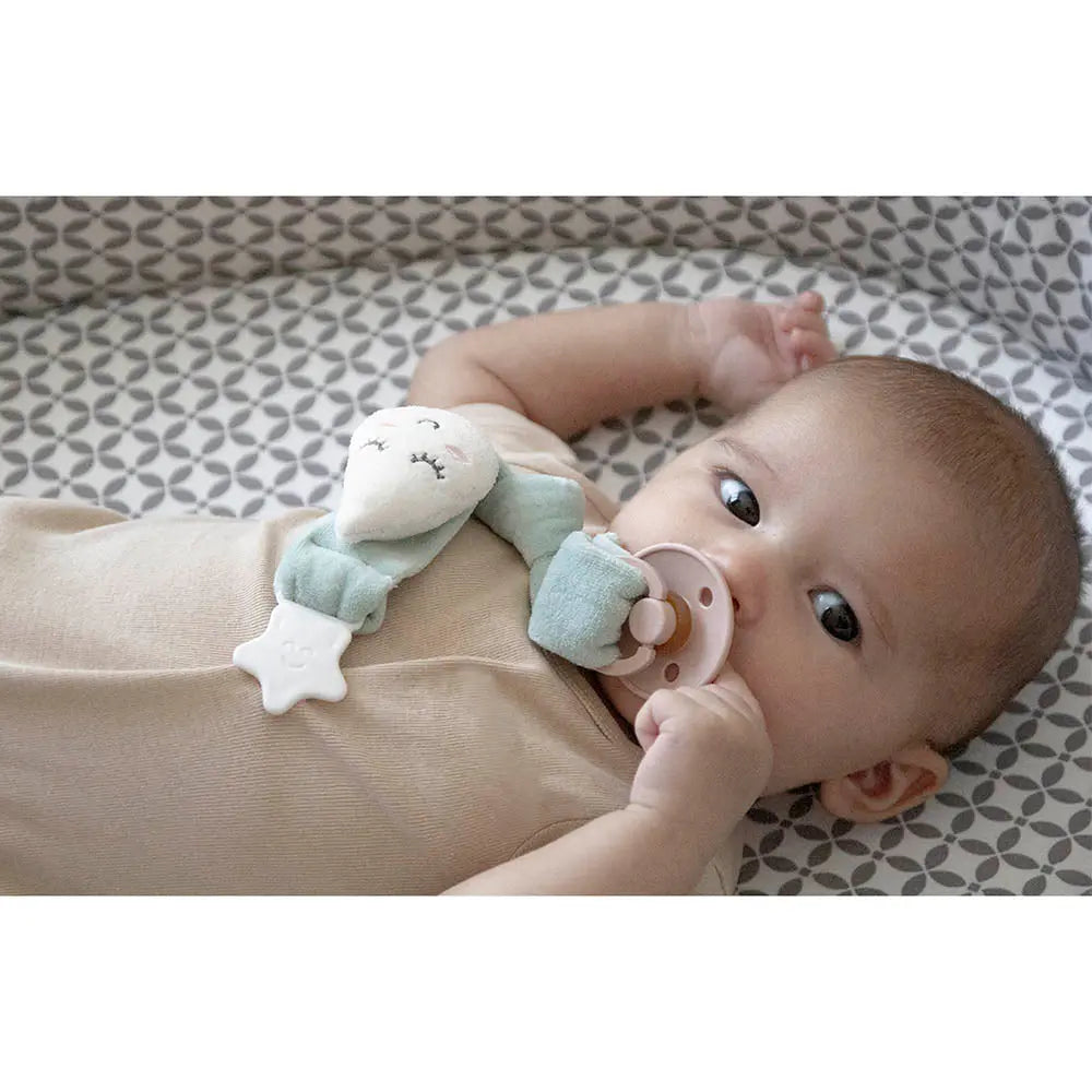 Babyjem Soother Holder Drop Green 0 Months Babyjem Yallatoys