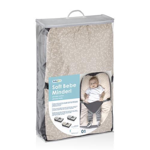 Babyjem Soft Baby Cushion Grey Flower 0 Months+ Babyjem Yallatoys