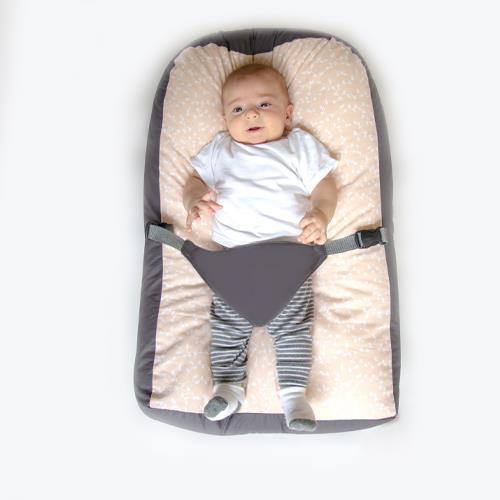 Babyjem Soft Baby Cushion Grey Flower 0 Months+ Babyjem Yallatoys