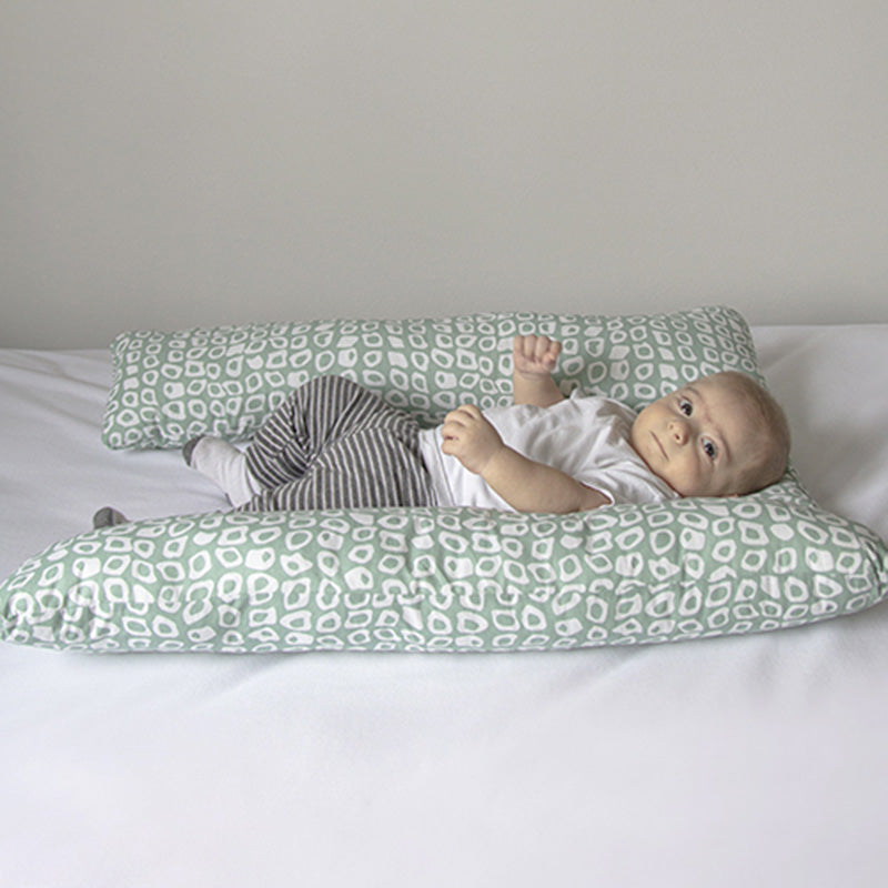 Babyjem Babynest U Shape  Pillow Green Square Babyjem Yallatoys