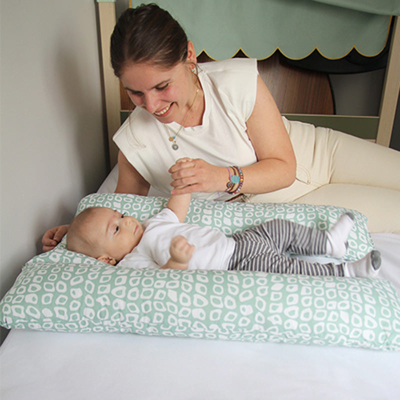 Babyjem Babynest U Shape  Pillow Green Square Babyjem Yallatoys