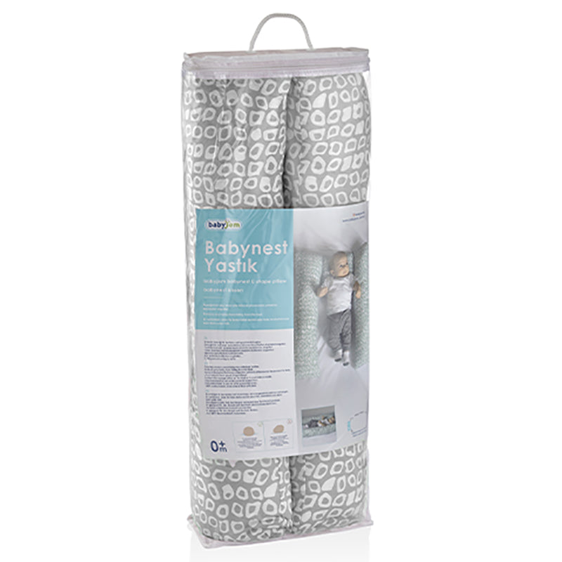 Babyjem Babynest U Shape Pillow Grey Square Babyjem Yallatoys
