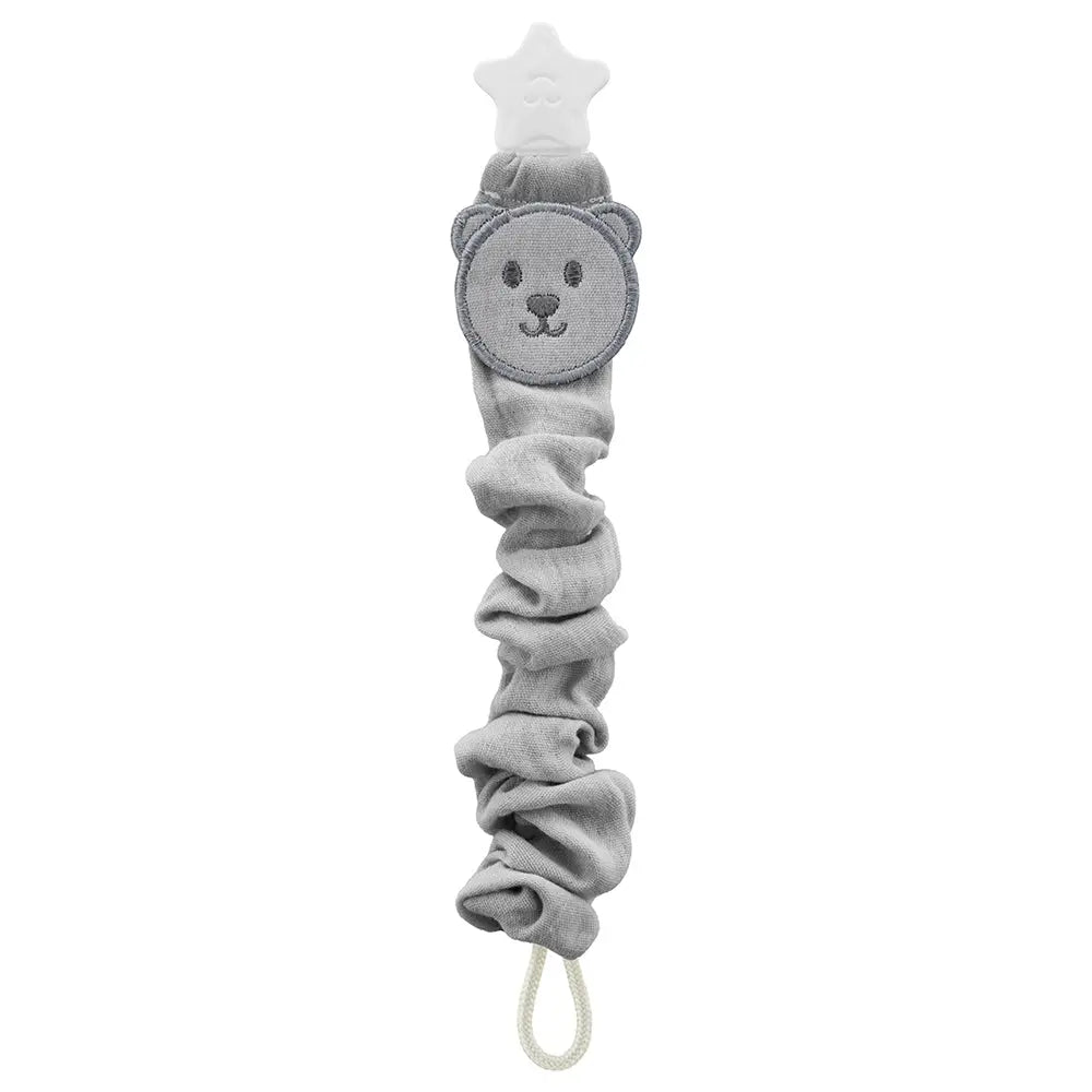 Babyjem Pacifier Hanger With Raw Silk Material(Muslin  0 Months+ - 1 Babyjem Yallatoys