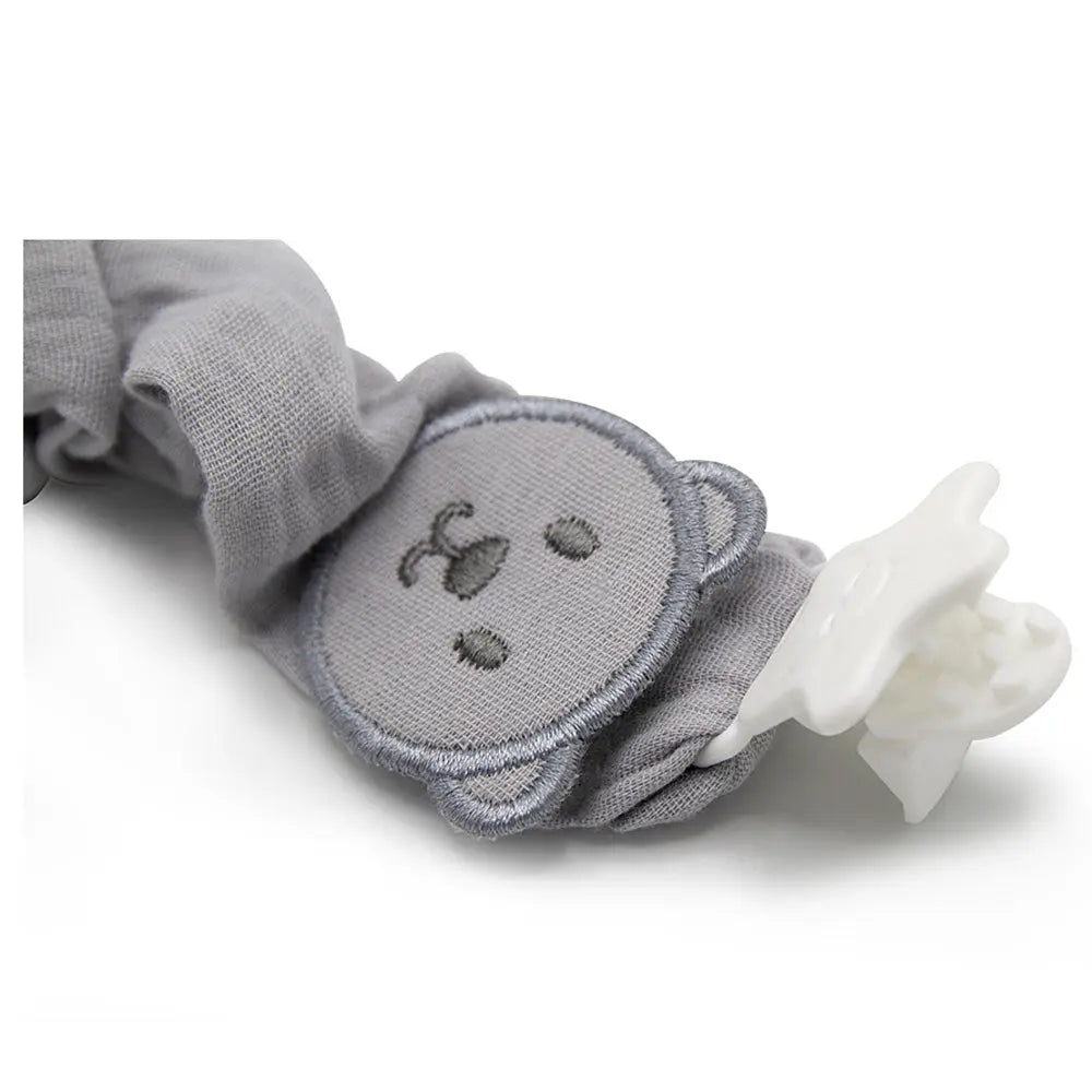 Babyjem Pacifier Hanger With Raw Silk Material(Muslin  0 Months+ - 1 Babyjem Yallatoys