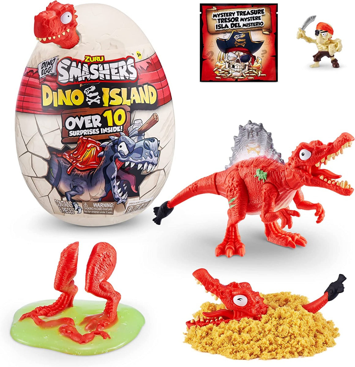 Buy Smashers Dino Island Mini Egg (Sold Separately Subject to Availability) | Yallatoys.com