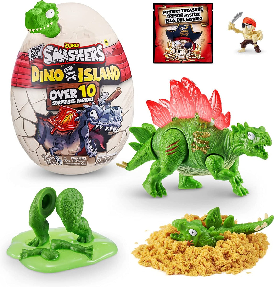 Buy Smashers Dino Island Mini Egg (Sold Separately Subject to Availability) | Yallatoys.com