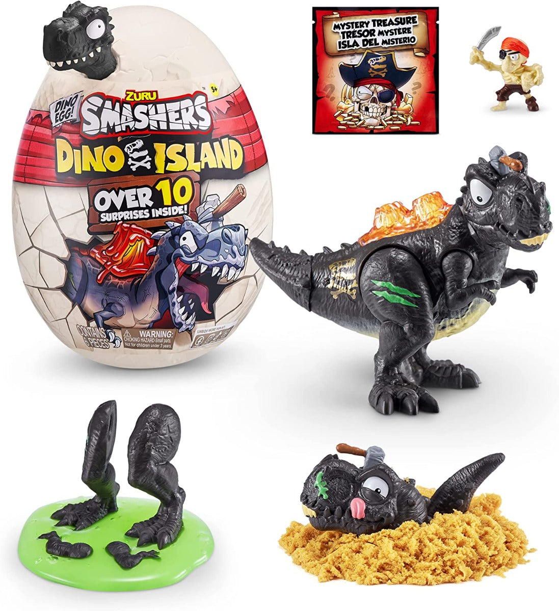 Buy Smashers Dino Island Mini Egg (Sold Separately Subject to Availability) | Yallatoys.com