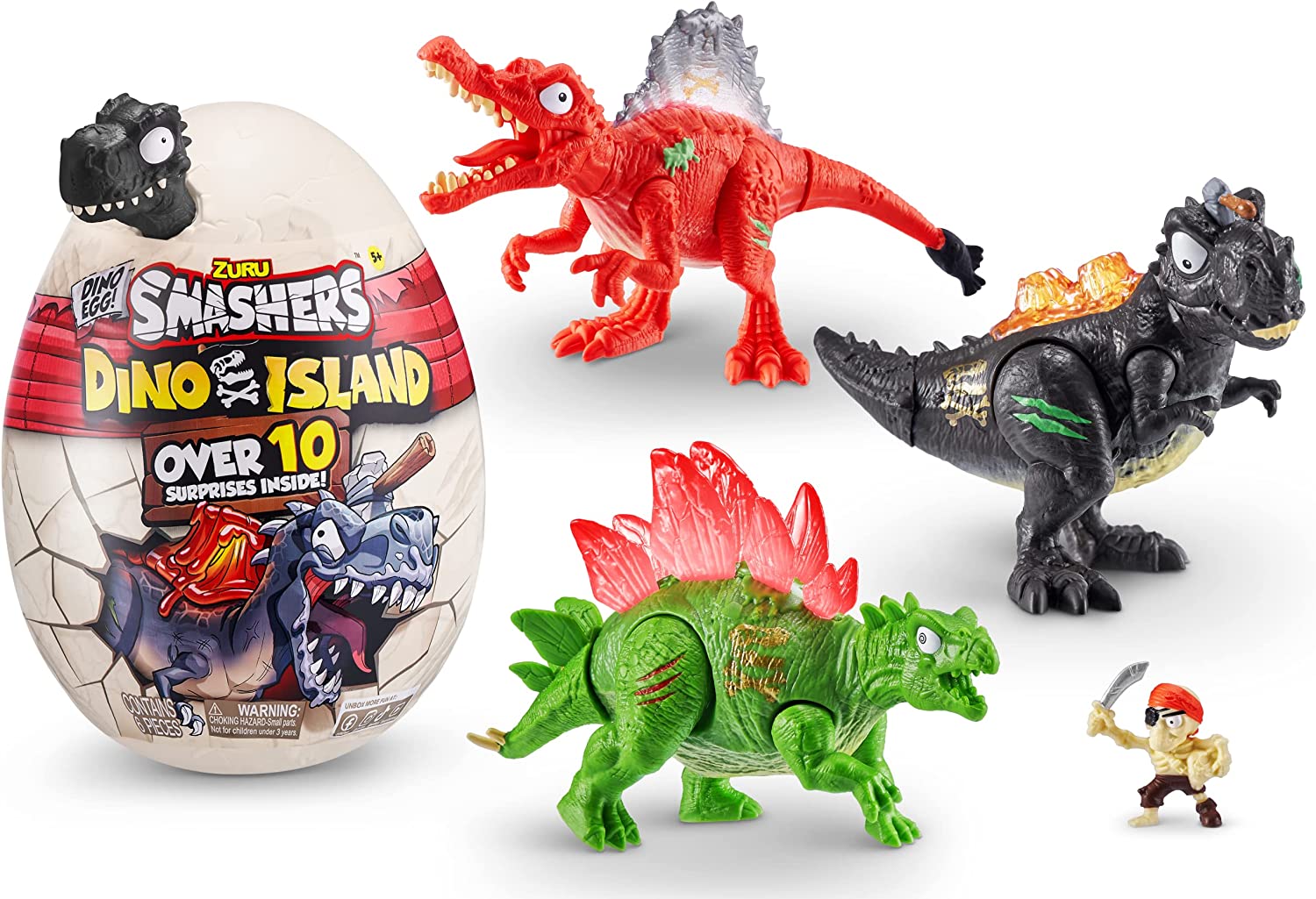 Buy Smashers Dino Island Mini Egg (Sold Separately Subject to Availability) | Yallatoys.com