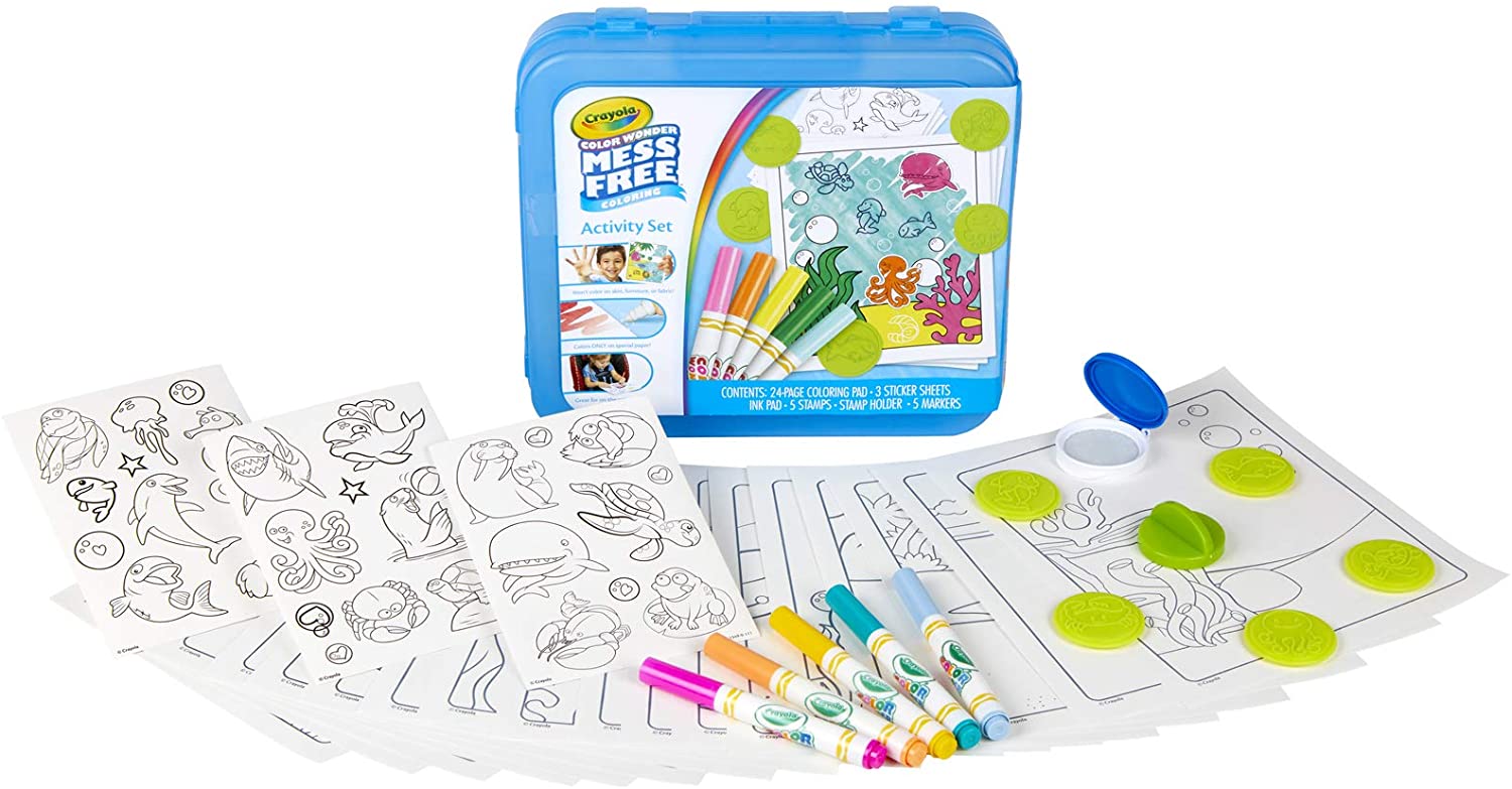 Buy Crayola Color Wonder Mess Free Coloring Activity Set | Yallatoys.com