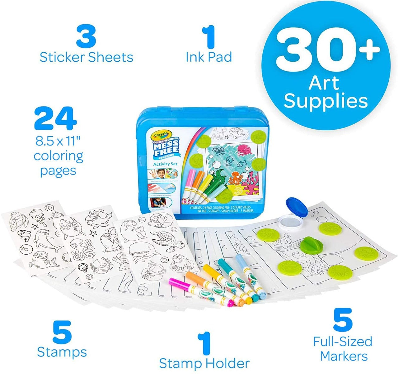 Buy Crayola Color Wonder Mess Free Coloring Activity Set | Yallatoys.com