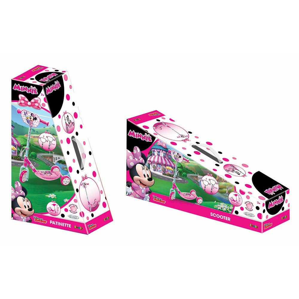 Buy Smoby Disney Minnie Mouse 3 Wheels Scooter | Yallatoys.com