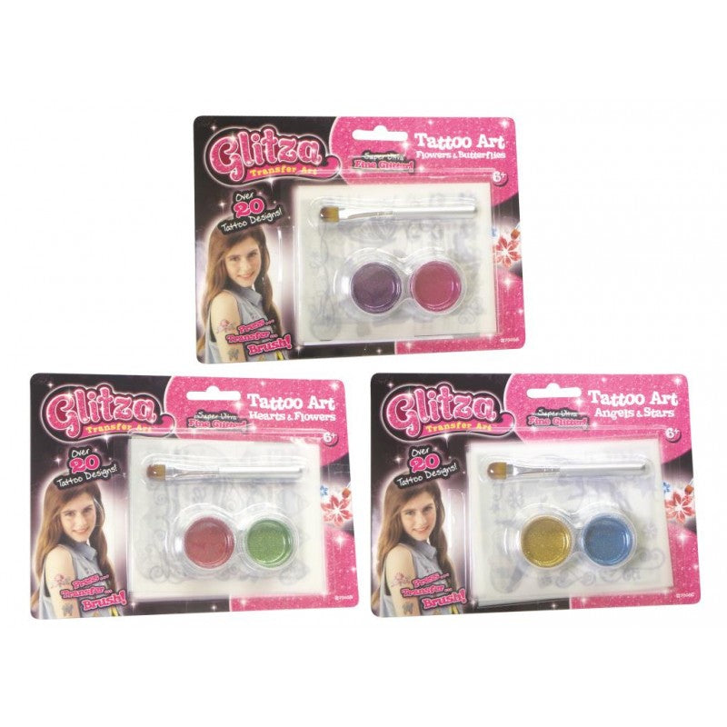 Buy Glitza Tattoo Fiori And Butterflies (Sold Separately Subject to Availability) | Yallatoys.com