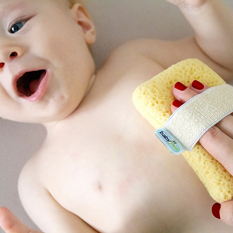 Babyjem  Bath Sponge With Holder Babyjem Yallatoys