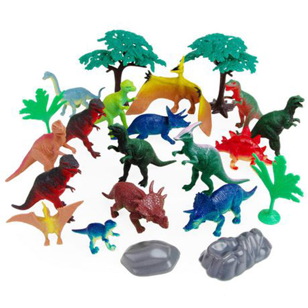 Buy Boley Adventure Force Dinosaurs Bucket 40pcs | Yallatoys.com