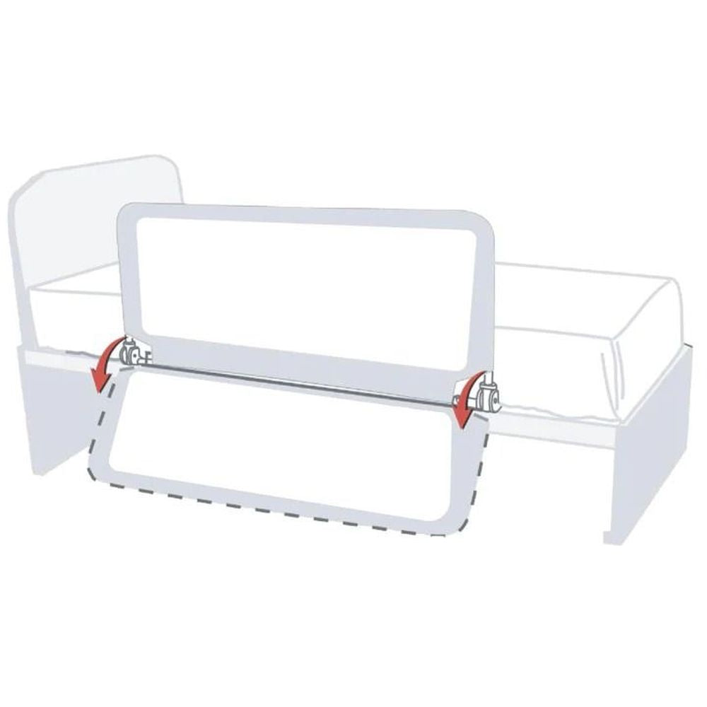 Babyjem Bedrail Barrier Grey 120X50 Cm Babyjem Yallatoys