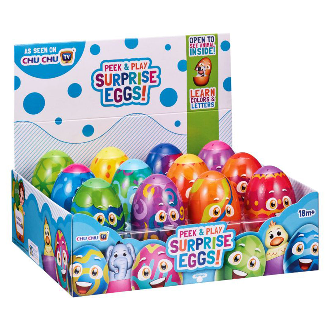 Buy Chu Chu TV Peek & Play Surprise Eggs (Sold Seperetely Subject To Availability) | Yallatoys.com
