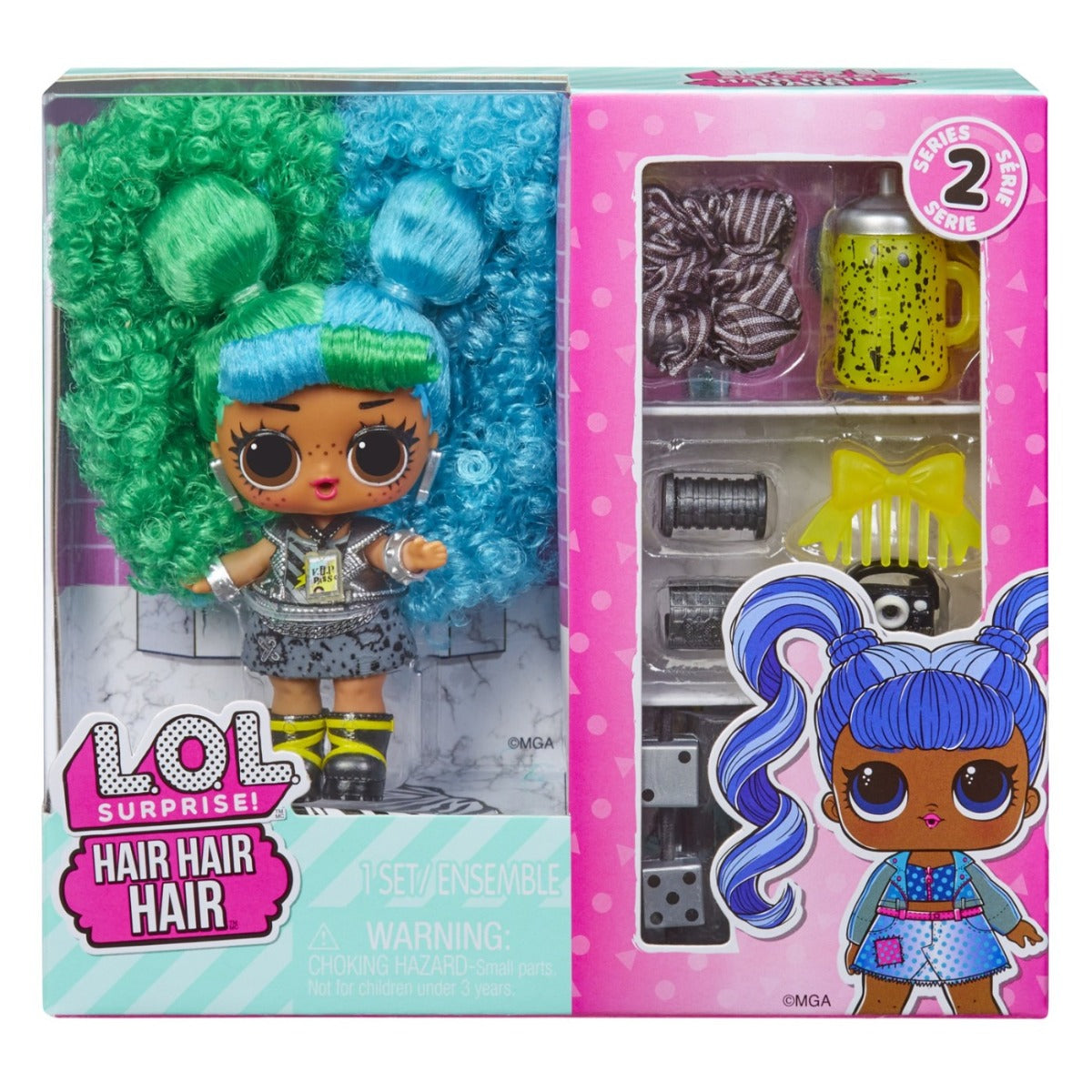 Buy LOL Surprise Hair Hair Hair Doll Series 2 (Sold Separately Subject to Availability) | Yallatoys.com