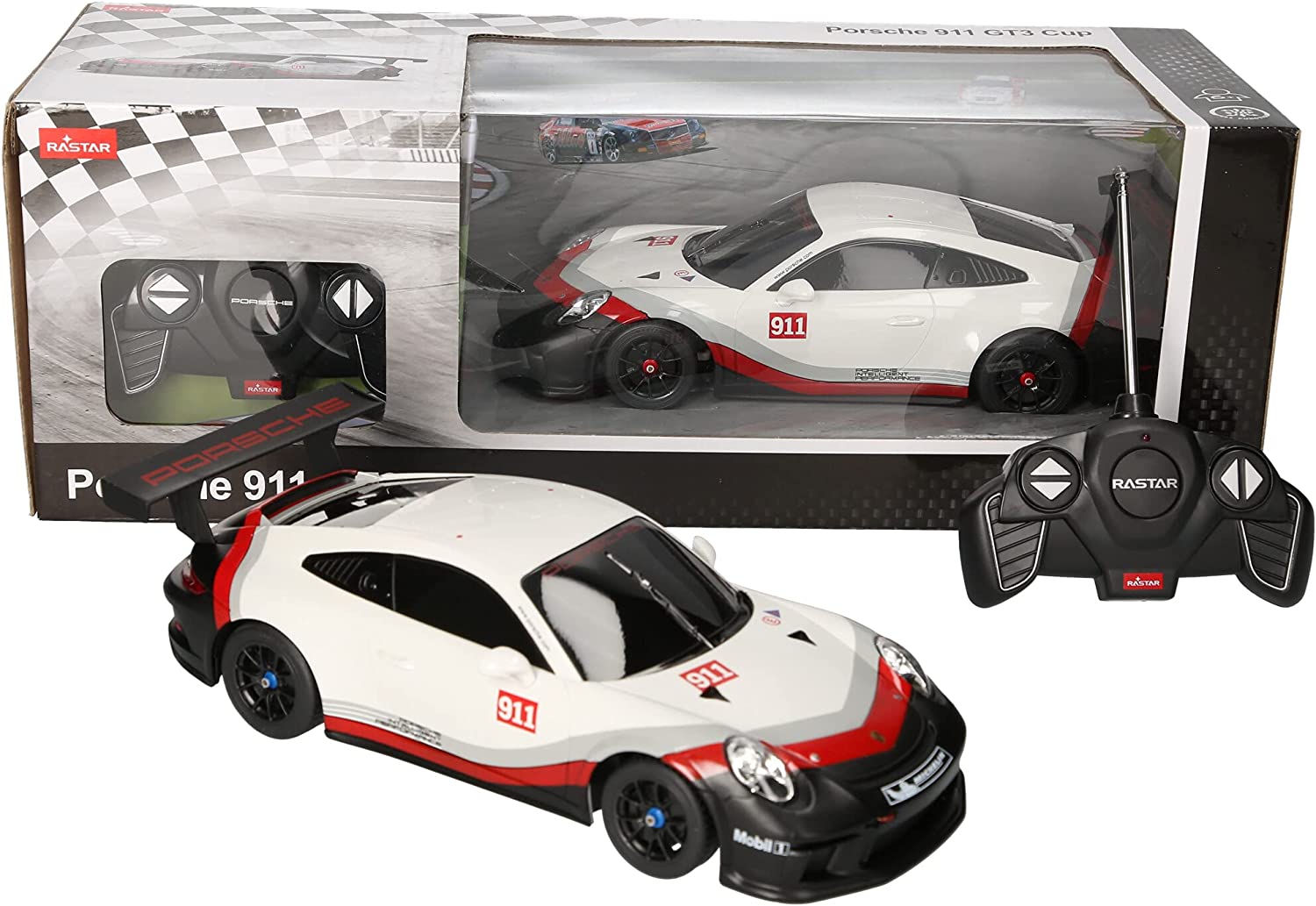 Buy Rastar Remote Control Porsche 911 GT3 Cup | Yallatoys.com