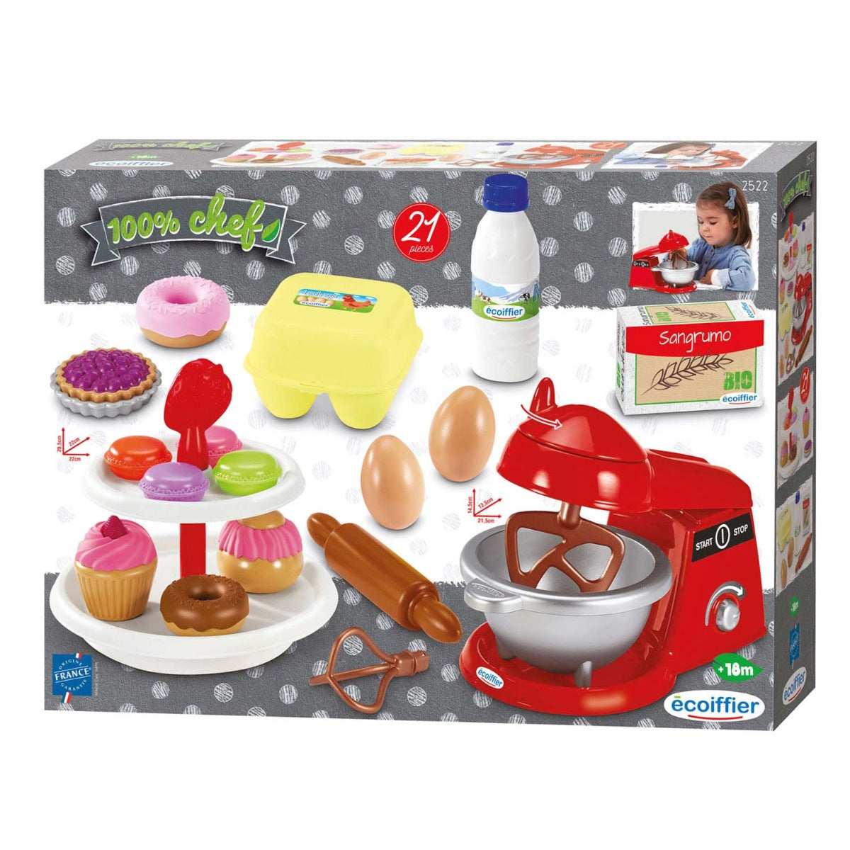Buy Ecoiffier Chef Pastry set | Yallatoys.com