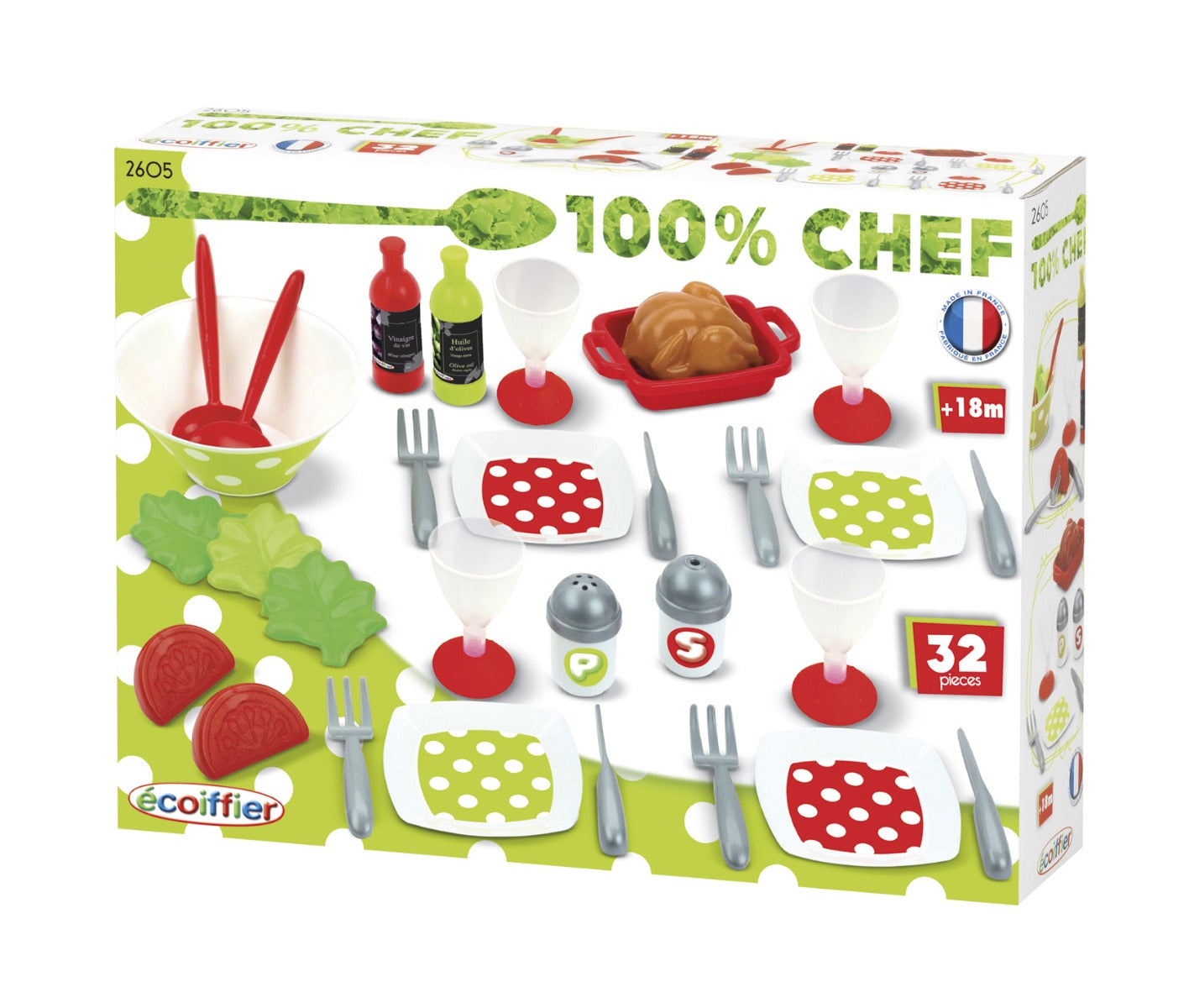 Buy Ecoiffier Freshness Menu Set | Yallatoys.com