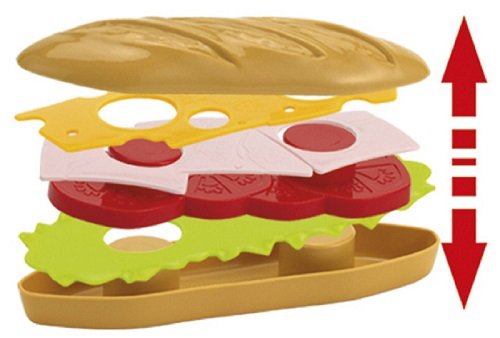 Buy Ecoiffier - 100% Chef Sandwich Box In A Tray 14Pcs | Yallatoys.com