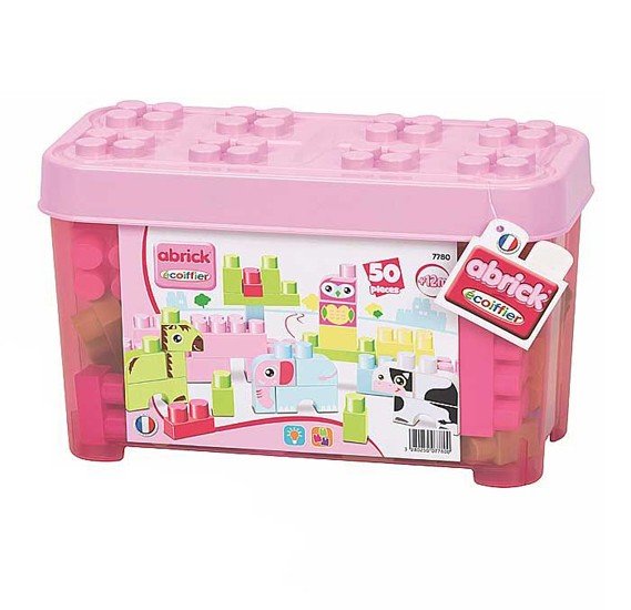 Buy Ecoiffier Abrick Les Maxi Girls Animals Barrel | Yallatoys.com