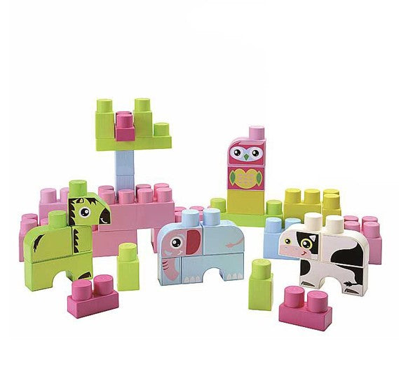 Buy Ecoiffier Abrick Les Maxi Girls Animals Barrel | Yallatoys.com