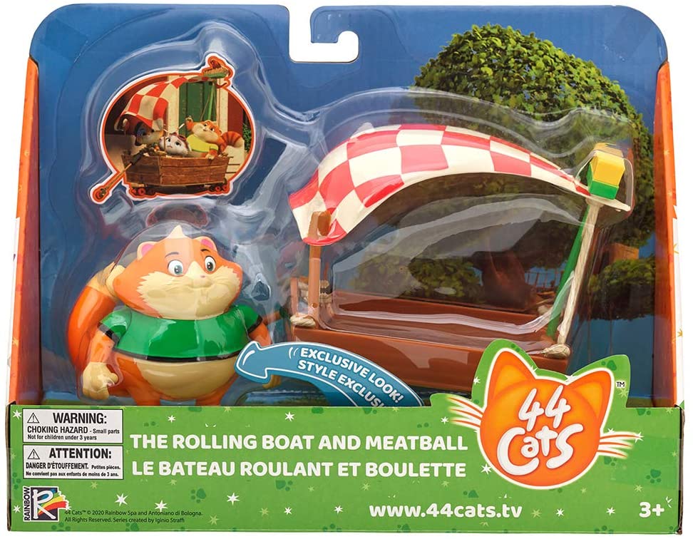 Buy 44Cats Vehicle + Meatball | Yallatoys.com