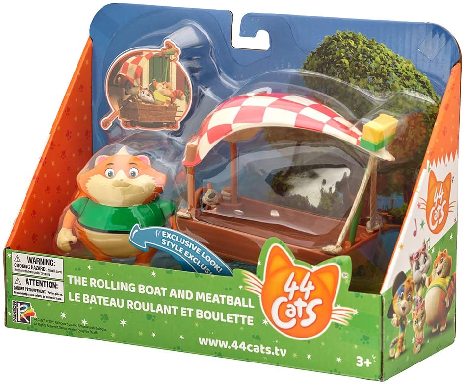 Buy 44Cats Vehicle + Meatball | Yallatoys.com
