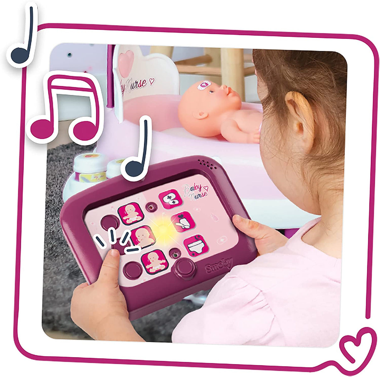 Buy Simba Baby Nurse Nursery Electronic with Doll | Yallatoys.com
