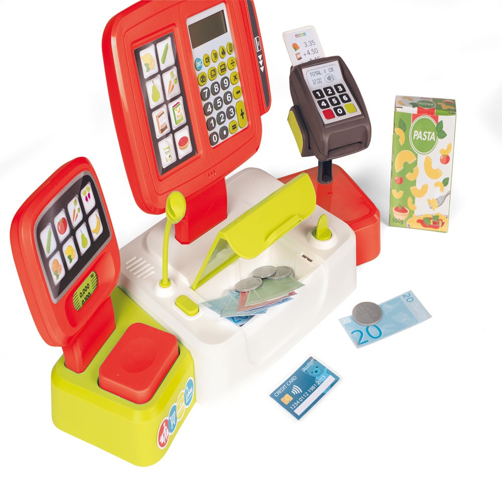 Buy SMOBY BIG CASH REGISTER RED | Yallatoys.com