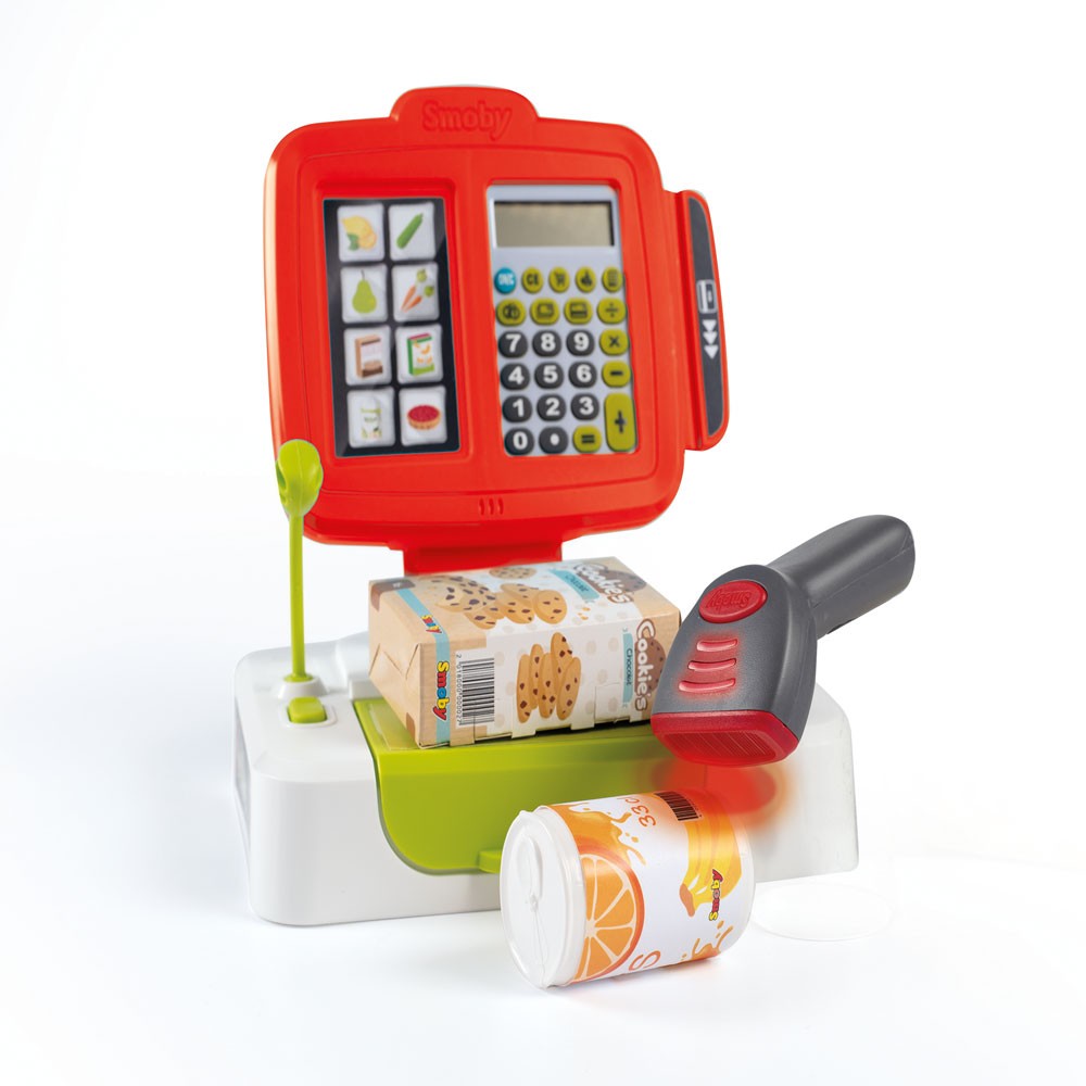 Buy SMOBY BIG CASH REGISTER RED | Yallatoys.com