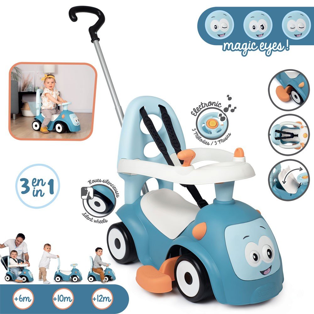 Buy Smoby Ride On Maestro Balade Blue | Yallatoys.com