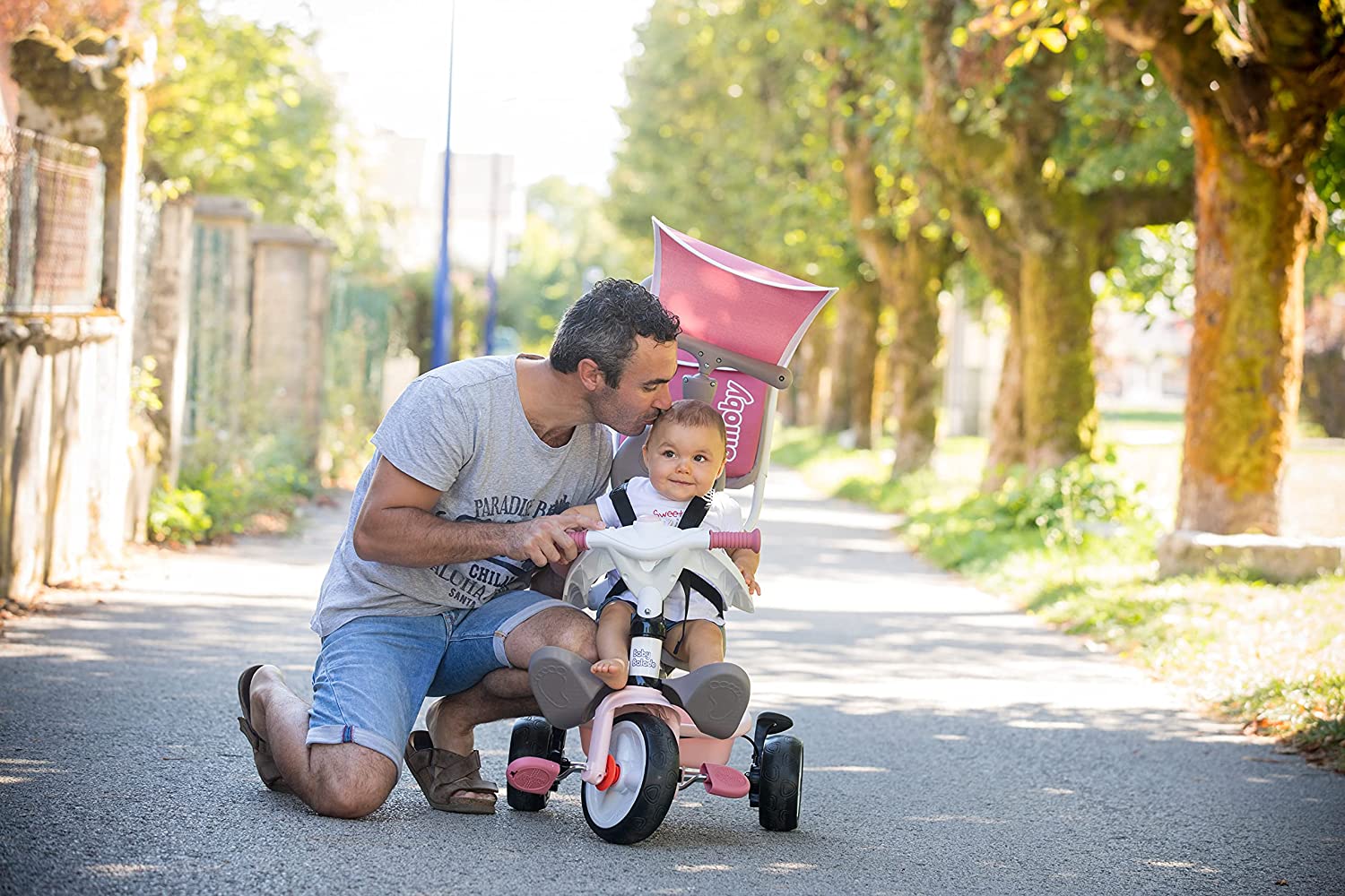 Buy Smoby Baby Balade Tricycle Rosa | Yallatoys.com