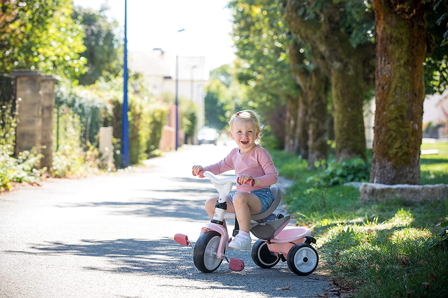 Buy Smoby Baby Balade Tricycle Rosa | Yallatoys.com